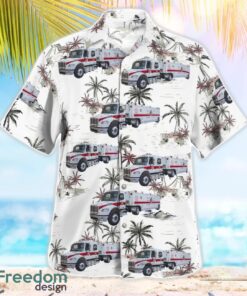 Florida, Pinellas County Hazardous Materials Team Hawaiian Shirt Summer Beach Shirt Product Photo 3