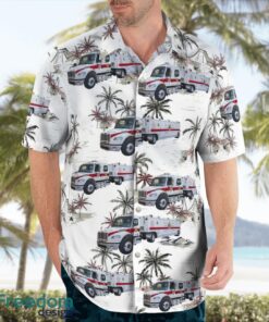 Florida, Pinellas County Hazardous Materials Team Hawaiian Shirt Summer Beach Shirt Product Photo 4