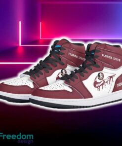 Florida State Seminoles Air Jordan Hightop Shoes New Custom Name For Fans Gift Sneaker - Florida State Seminoles Air Jordan Hightop Shoes Photo 5