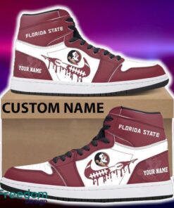 Florida State Seminoles Air Jordan Hightop Shoes New Custom Name For Fans Gift Sneaker