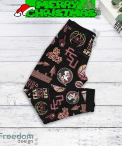 Florida State Seminoles Football Kind Fleece Pajamas Set Gift Family - Florida State Seminoles Football Kind Fleece Pajamas Set-3