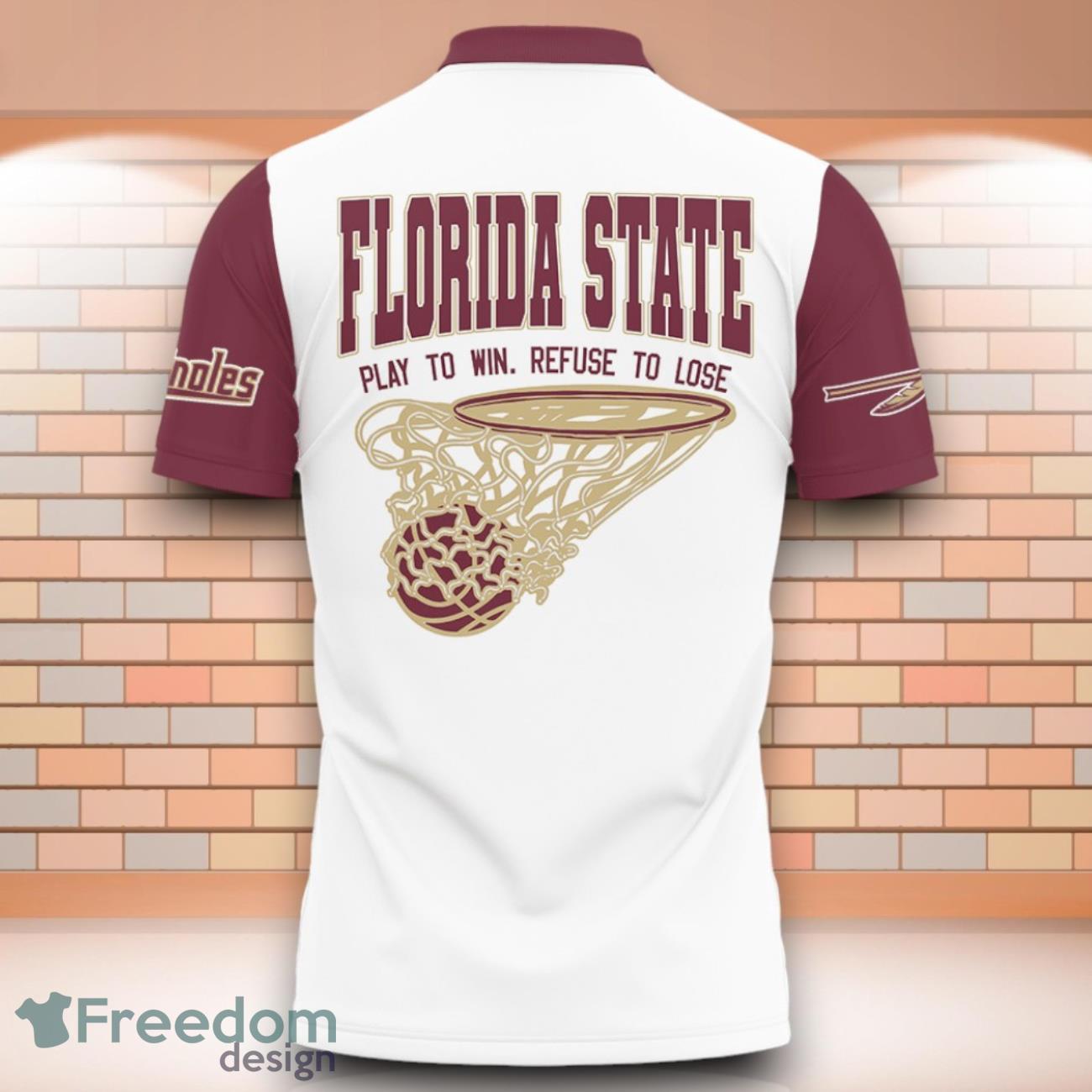 florida-state-seminoles-ncaa-basketball-play-to-win-refuse-to-lose-3d-polo-shirt-special-edition-for-fans-2.jpg Florida State Seminoles NCAA Basketball Play To Win Refuse To Lose 3D Polo Shirt Special Edition For Fans Product Photo 3