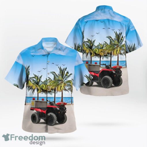 Florida, Volusia County Beach Patrol Hawaiian Shirt Product Photo 1