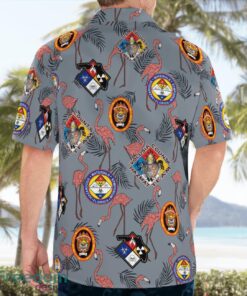 Florida, Volusia County Hazardous Materials (HazMat) Team Aloha Hawaiian Shirt Beach Gift Shirt Product Photo 2