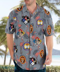 Florida, Volusia County Hazardous Materials (HazMat) Team Aloha Hawaiian Shirt Beach Gift Shirt Product Photo 4