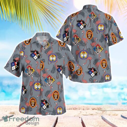 Florida, Volusia County Hazardous Materials (HazMat) Team Aloha Hawaiian Shirt Beach Gift Shirt Product Photo 1