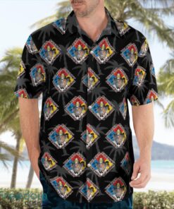 Florida, Volusia County Hazardous Materials (HazMat) Team Hawaiian Shirt Product Photo 4