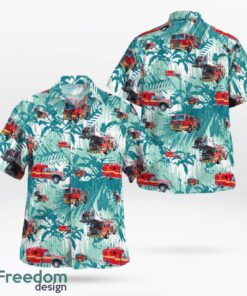 Florida, Walton County Fire Rescue Hawaiian Shirt Product Photo 1