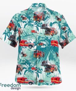 Florida, Walton County Fire Rescue Hawaiian Shirt Product Photo 3