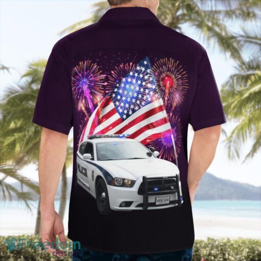 Florida, Zephyrhills Police Department 4th Of July Aloha Hawaiian Shirt Beach Gift Shirt Product Photo 2