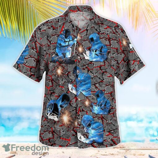 For Fans WELDER WELDS METAL Hawaiian Shirt Beach Shirt Summer Holiday Gift Product Photo 3