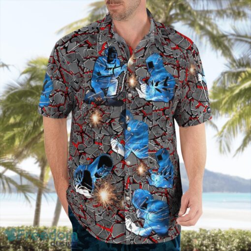 For Fans WELDER WELDS METAL Hawaiian Shirt Beach Shirt Summer Holiday Gift Product Photo 4