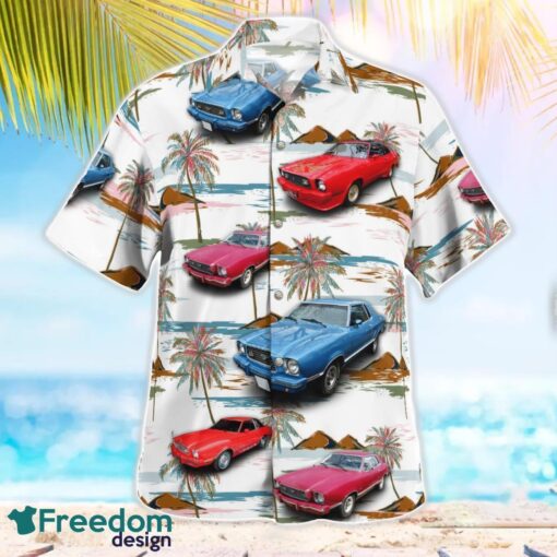 Ford Mustang (second generation) Beach Hawaiian Shirt Summer Gift Product Photo 2