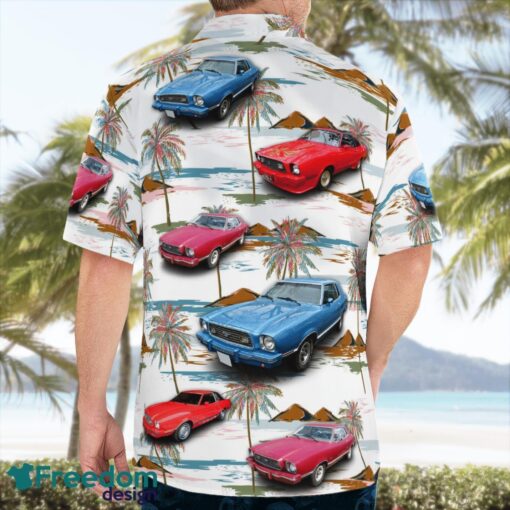 Ford Mustang (second generation) Beach Hawaiian Shirt Summer Gift Product Photo 4