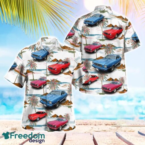 Ford Mustang (second generation) Beach Hawaiian Shirt Summer Gift Product Photo 1