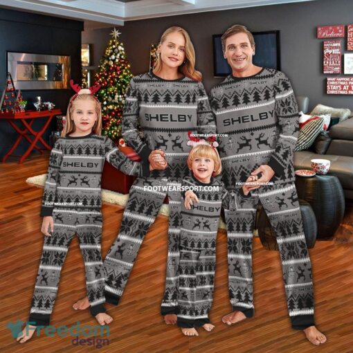 Ford Shelby Car Racing Ugly Christmas Pajamas Set Men Women Children - Ford Shelby Car Racing Ugly Christmas Pajamas Set Men Women Children