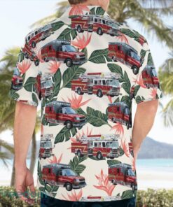 Forest Park, Georgia, Forest Park Fire & Emergency Services Hawaiian Shirt Product Photo 2