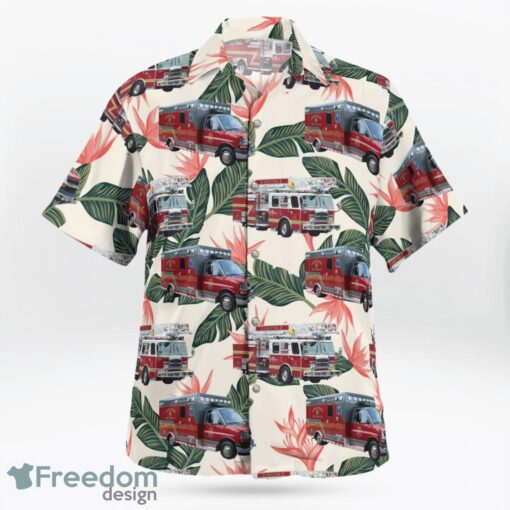 Forest Park, Georgia, Forest Park Fire & Emergency Services Hawaiian Shirt Product Photo 3