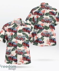 Forest Park, Georgia, Forest Park Fire & Emergency Services Hawaiian Shirt Product Photo 1