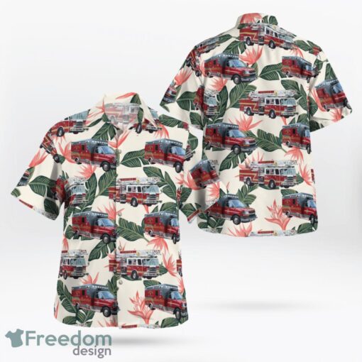 Forest Park, Georgia, Forest Park Fire & Emergency Services Hawaiian Shirt Product Photo 1