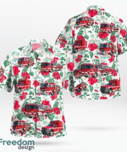 Forestdale, Massachusetts, Sandwich Fire Department Hawaiian Shirt Product Photo 1