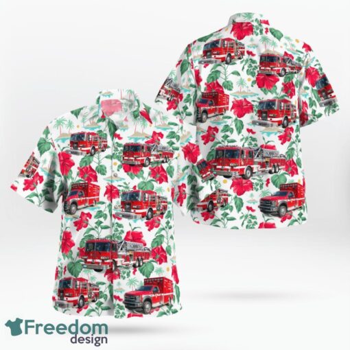 Forestdale, Massachusetts, Sandwich Fire Department Hawaiian Shirt Product Photo 1