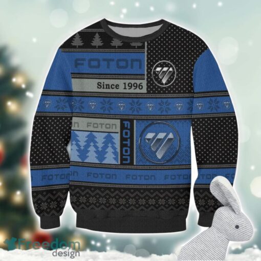 Foton Logo Ugly Christmas Sweater For Fans Men And Women Christmas Gift Ideas Product Photo 2