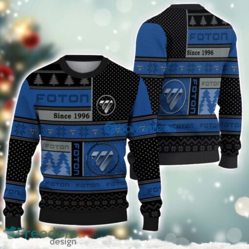 Foton Logo Ugly Christmas Sweater For Fans Men And Women Christmas Gift Ideas Product Photo 1