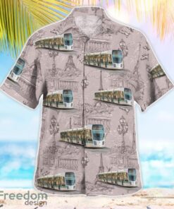 France RATP Tram On Tramway Line T3a Hawaiian Shirt Beach Shirt For Men And Women Product Photo 2