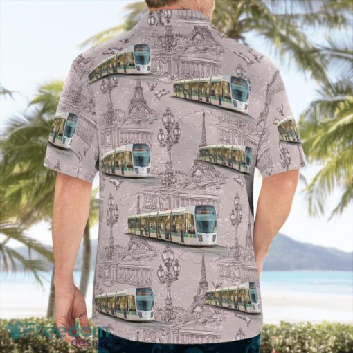 France RATP Tram On Tramway Line T3a Hawaiian Shirt Beach Shirt For Men And Women Product Photo 4