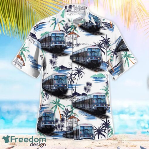 France Réseau Express Régional (RER) MI 79 Aloha Hawaiian Shirt Product Photo 2