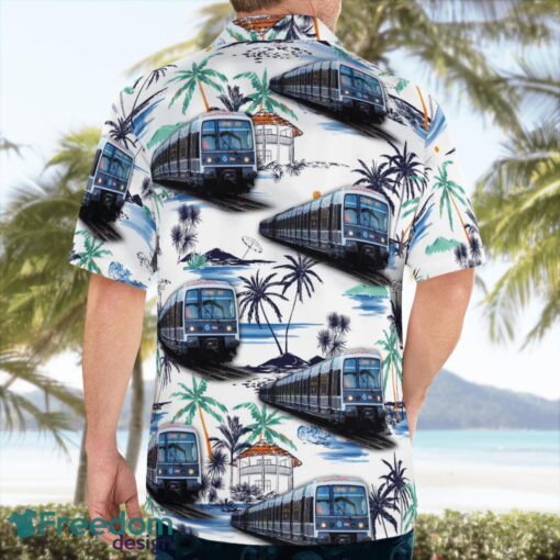 France Réseau Express Régional (RER) MI 79 Aloha Hawaiian Shirt Product Photo 4