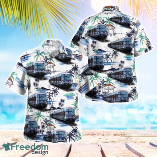 France Réseau Express Régional (RER) MI 79 Aloha Hawaiian Shirt Product Photo 1