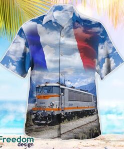 France SNCF Class BB 25150 Electric Locomotives Hawaiian Shirt Beach Shirt Summer Holiday Gift Product Photo 3