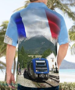 France SNCF Class X 73500 Diesel Multiple Unit Train Hawaiian Shirt Beach Shirt Summer Holiday Gift Product Photo 2