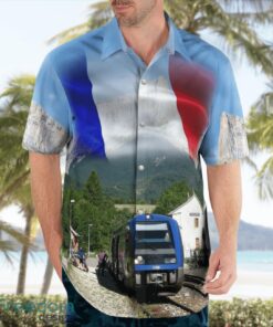 France SNCF Class X 73500 Diesel Multiple Unit Train Hawaiian Shirt Beach Shirt Summer Holiday Gift Product Photo 4