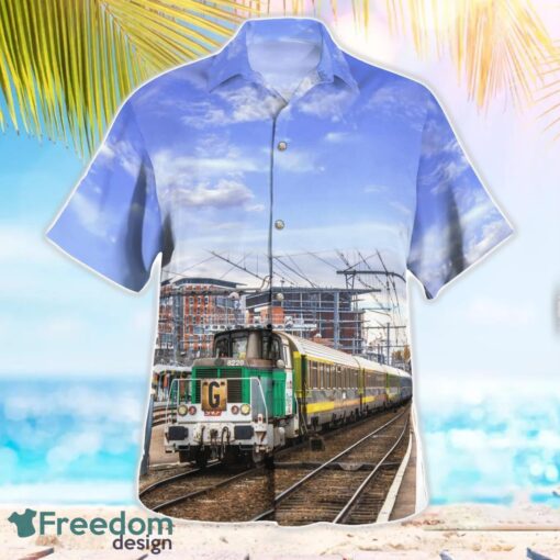 France SNCF Class Y 8000 Diesel Shunter Hawaiian Shirt Beach Shirt For Men And Women Product Photo 2