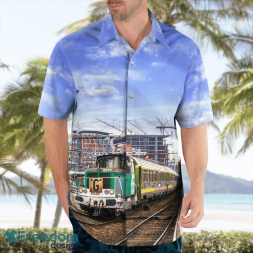 France SNCF Class Y 8000 Diesel Shunter Hawaiian Shirt Beach Shirt For Men And Women Product Photo 3