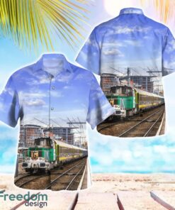 France SNCF Class Y 8000 Diesel Shunter Hawaiian Shirt Beach Shirt For Men And Women