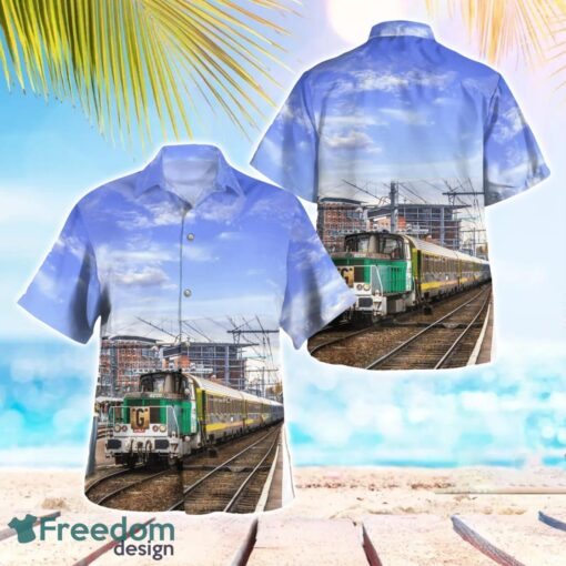 France SNCF Class Y 8000 Diesel Shunter Hawaiian Shirt Beach Shirt For Men And Women Product Photo 1