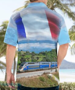 France SNCF TGV Duplex High-speed Train Hawaiian Shirt Beach Shirt Summer Holiday Gift Product Photo 2