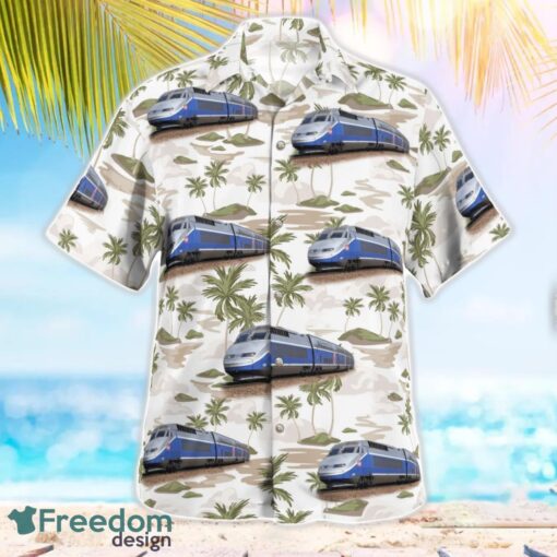 France SNCF TGV Réseau Hawaiian Shirt Beach Shirt For Men And Women Product Photo 2