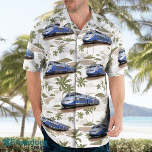 France SNCF TGV Réseau Hawaiian Shirt Beach Shirt For Men And Women Product Photo 3