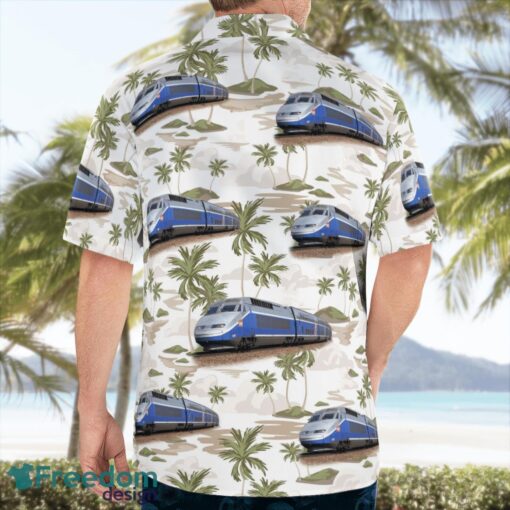 France SNCF TGV Réseau Hawaiian Shirt Beach Shirt For Men And Women Product Photo 4