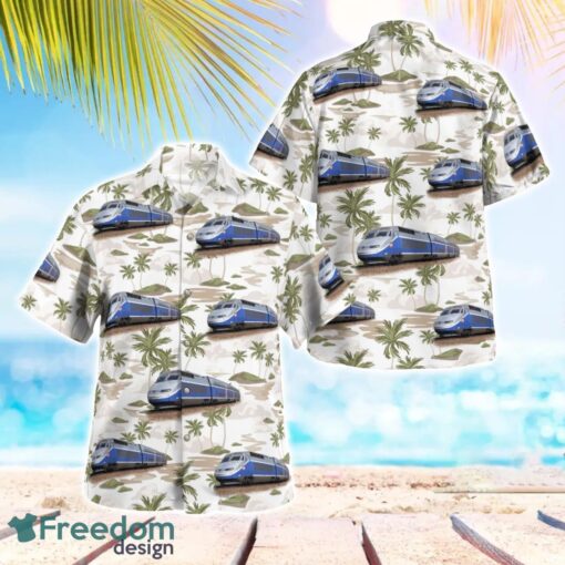 France SNCF TGV Réseau Hawaiian Shirt Beach Shirt For Men And Women Product Photo 1