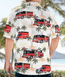 Frankfort, Illinois, Frankfort Fire Protection District Hawaiian Shirt Beach Shirt For Men And Women Product Photo 2