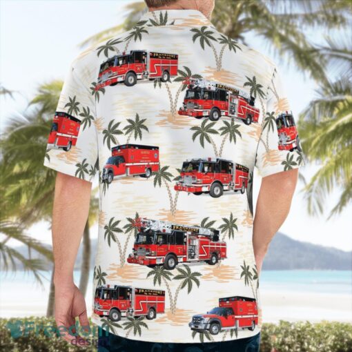 Frankfort, Illinois, Frankfort Fire Protection District Hawaiian Shirt Beach Shirt For Men And Women Product Photo 2