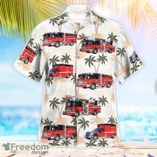 Frankfort, Illinois, Frankfort Fire Protection District Hawaiian Shirt Beach Shirt For Men And Women Product Photo 3