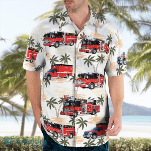 Frankfort, Illinois, Frankfort Fire Protection District Hawaiian Shirt Beach Shirt For Men And Women Product Photo 4