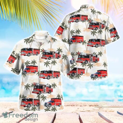 Frankfort, Illinois, Frankfort Fire Protection District Hawaiian Shirt Beach Shirt For Men And Women Product Photo 1